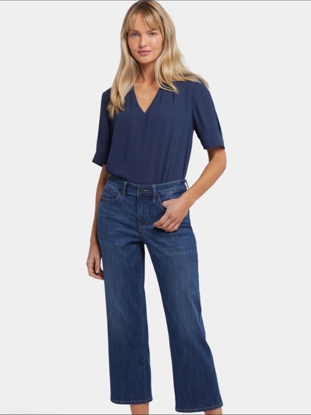 NYDJ Piper Crop Straight Jean